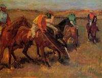 Degas, Edgar - Before the Race